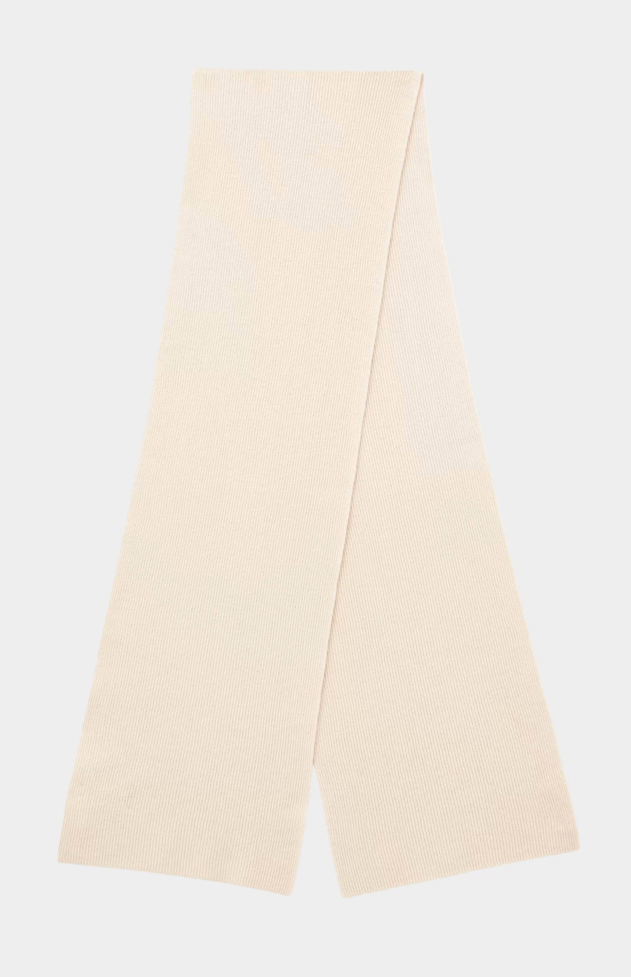 Best Cashmere Blend Scarf With Allover Fine Rib In Pink Champagne Men/Women Gifts For Women