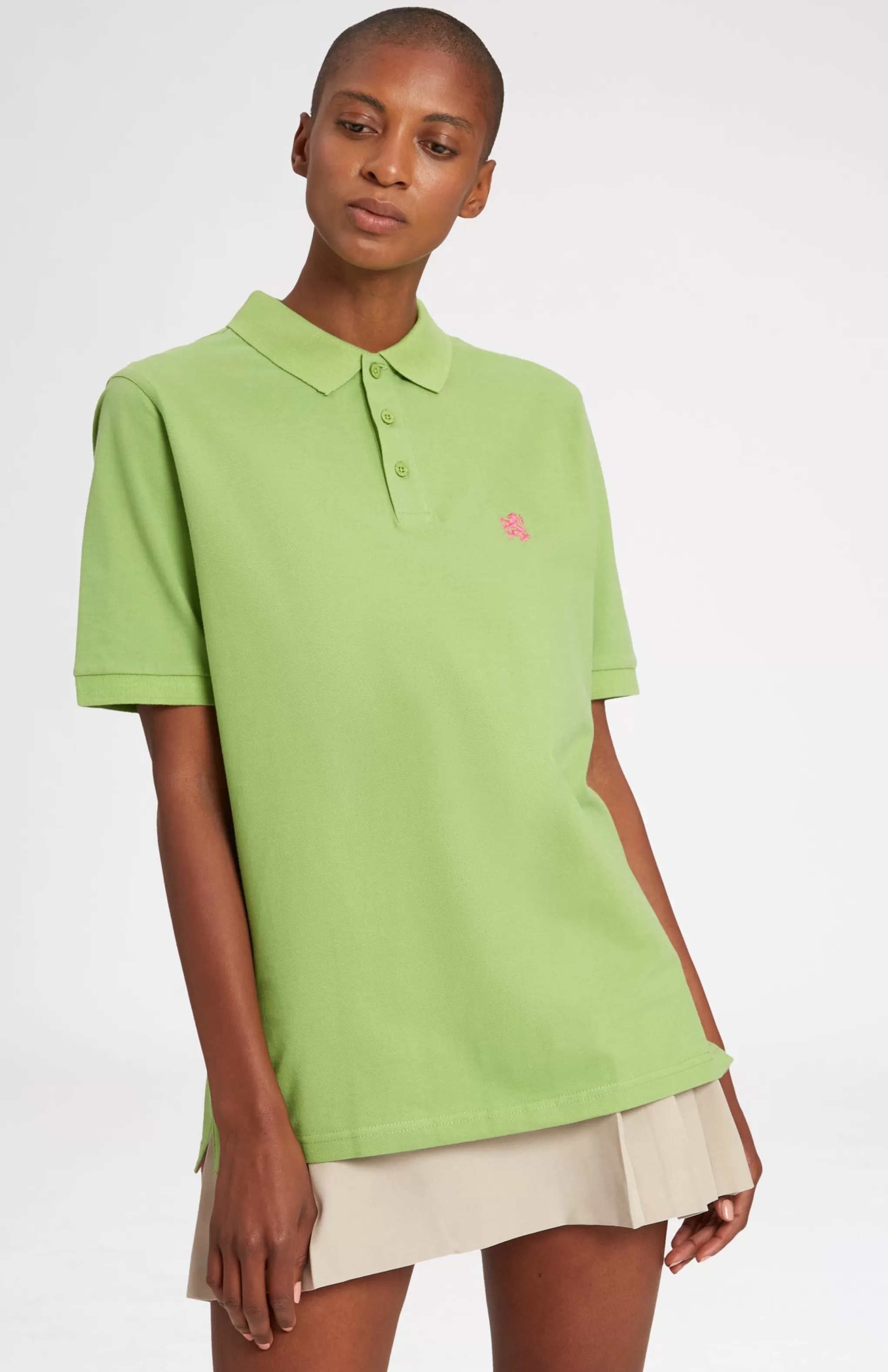 Flash Sale Cotton Heritage Golf Polo Shirt In Field Green Men Polo Shirts
