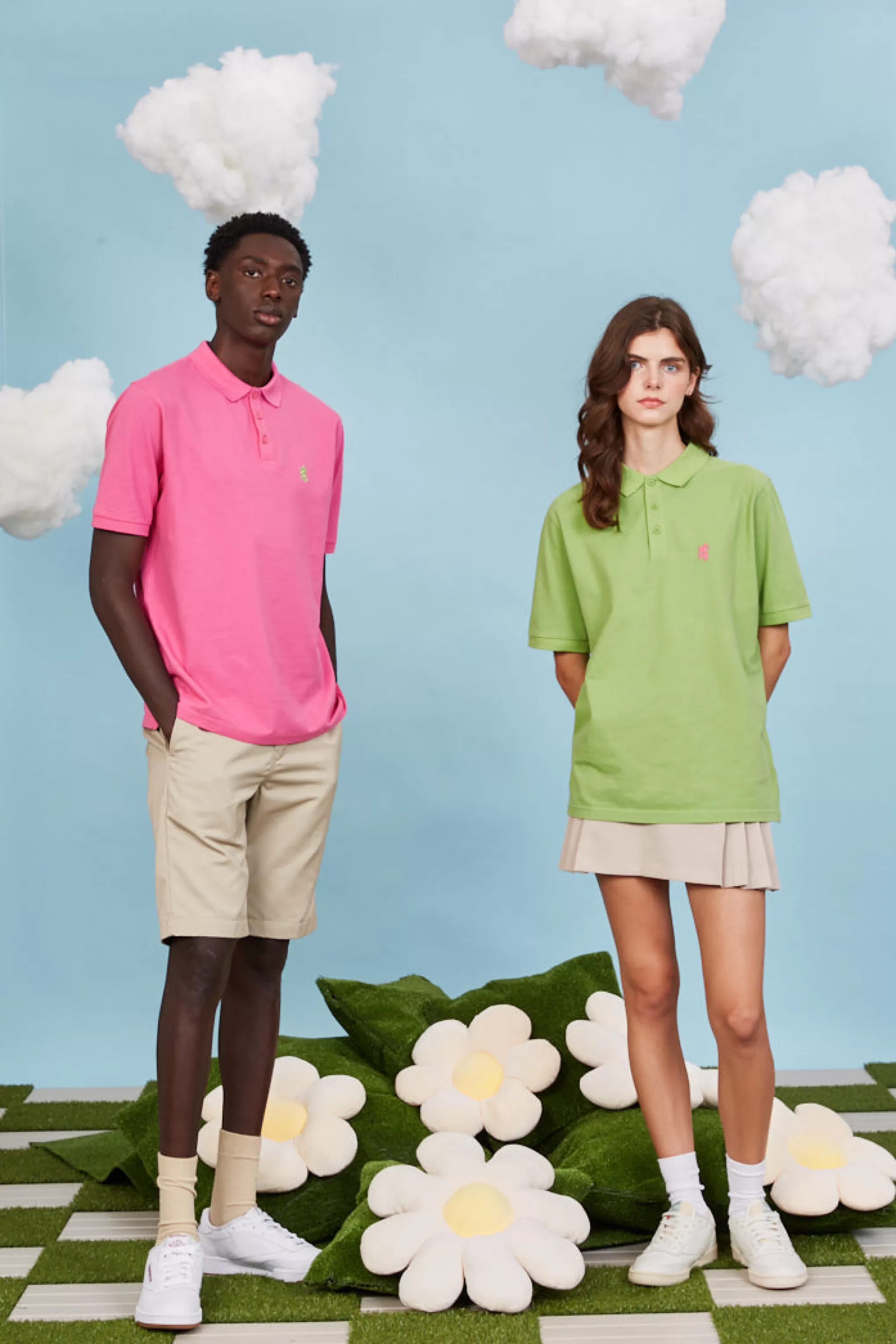 Discount Cotton Heritage Golf Polo Shirt In Heather Pink Men Cotton