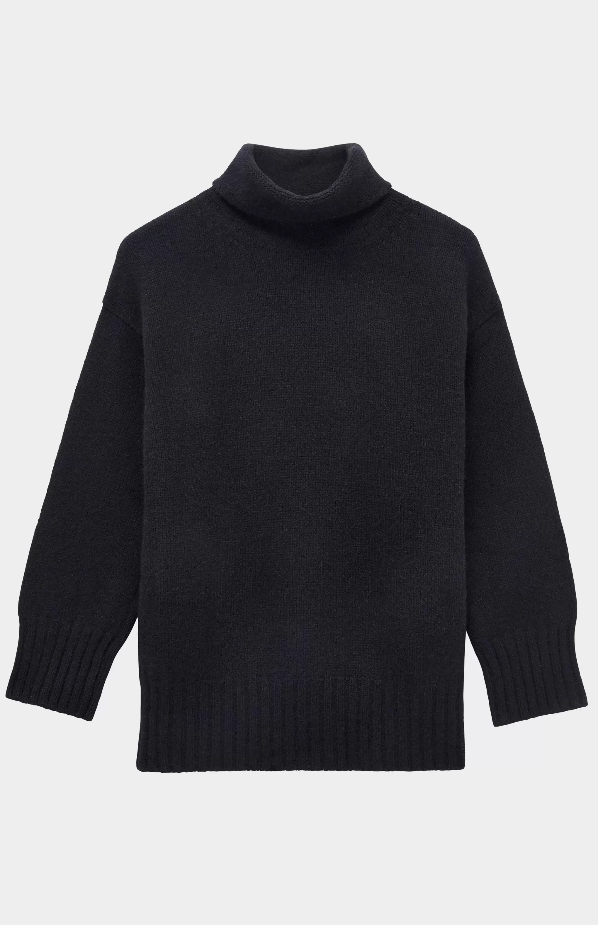 Store High Neck Cosy Cashmere Jumper In Black Men/Women Cashmere