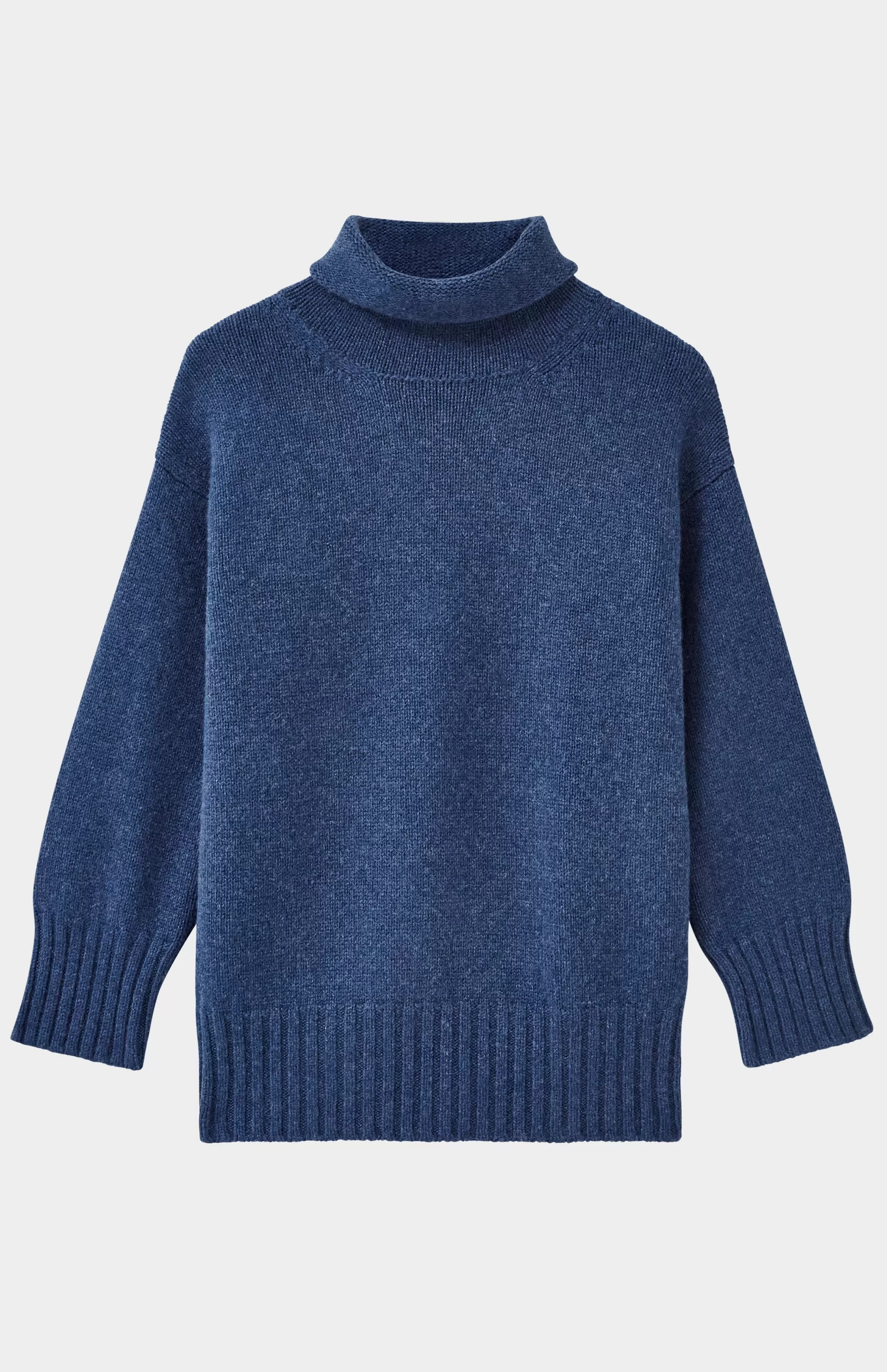 Online High Neck Cosy Cashmere Jumper In Night Sky Men/Women High Neck Knits