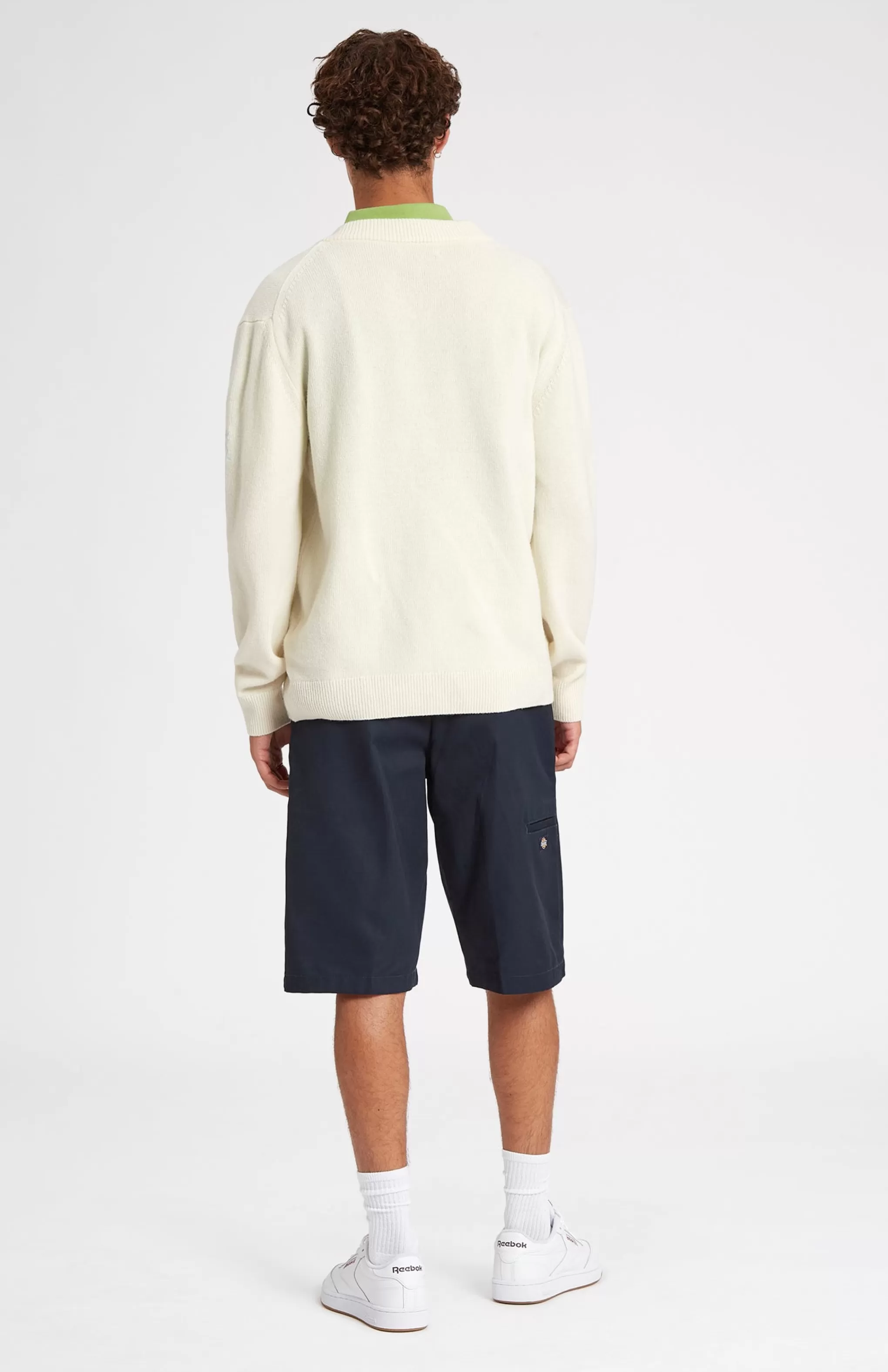 Cheap Men's Archive Lambswool Blend Cardigan In Ivory Men Lambswool