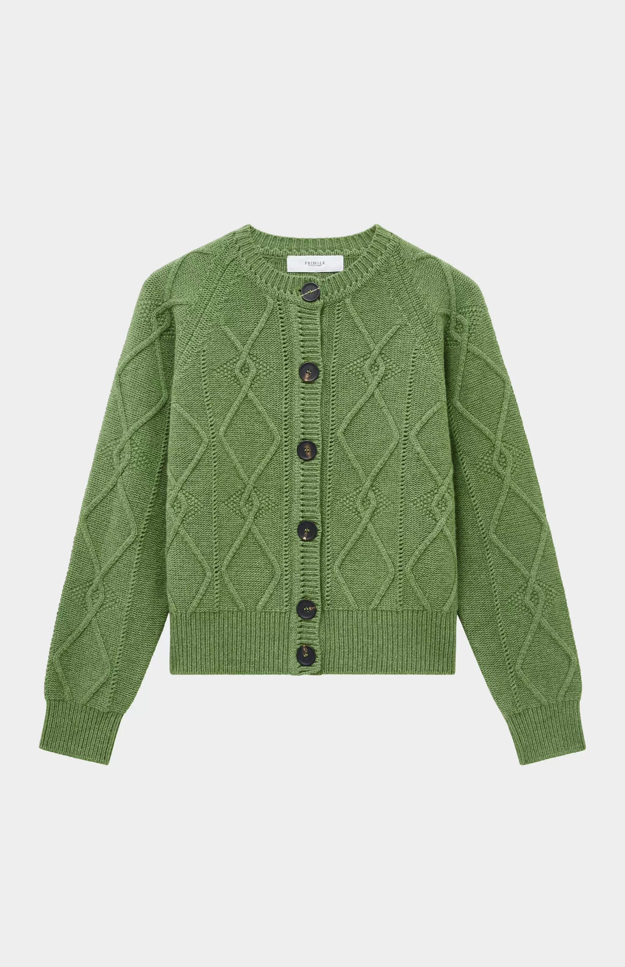 Discount Multi Texture Cashmere Blend Cardigan In Wood Sage Men/Women Gifts For Women