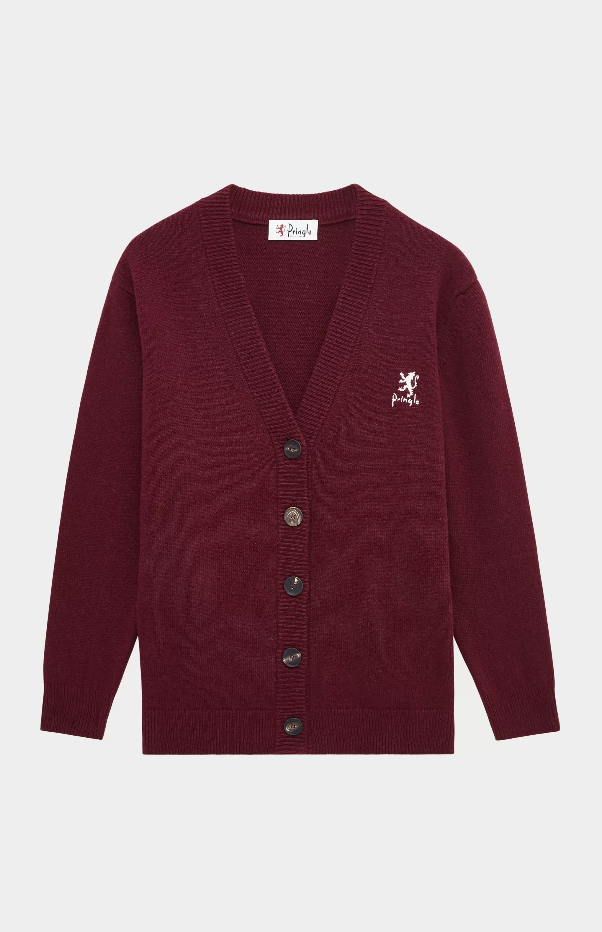 Store Women's Archive Lambswool Blend Cardigan In Claret Men/Women Cardigans