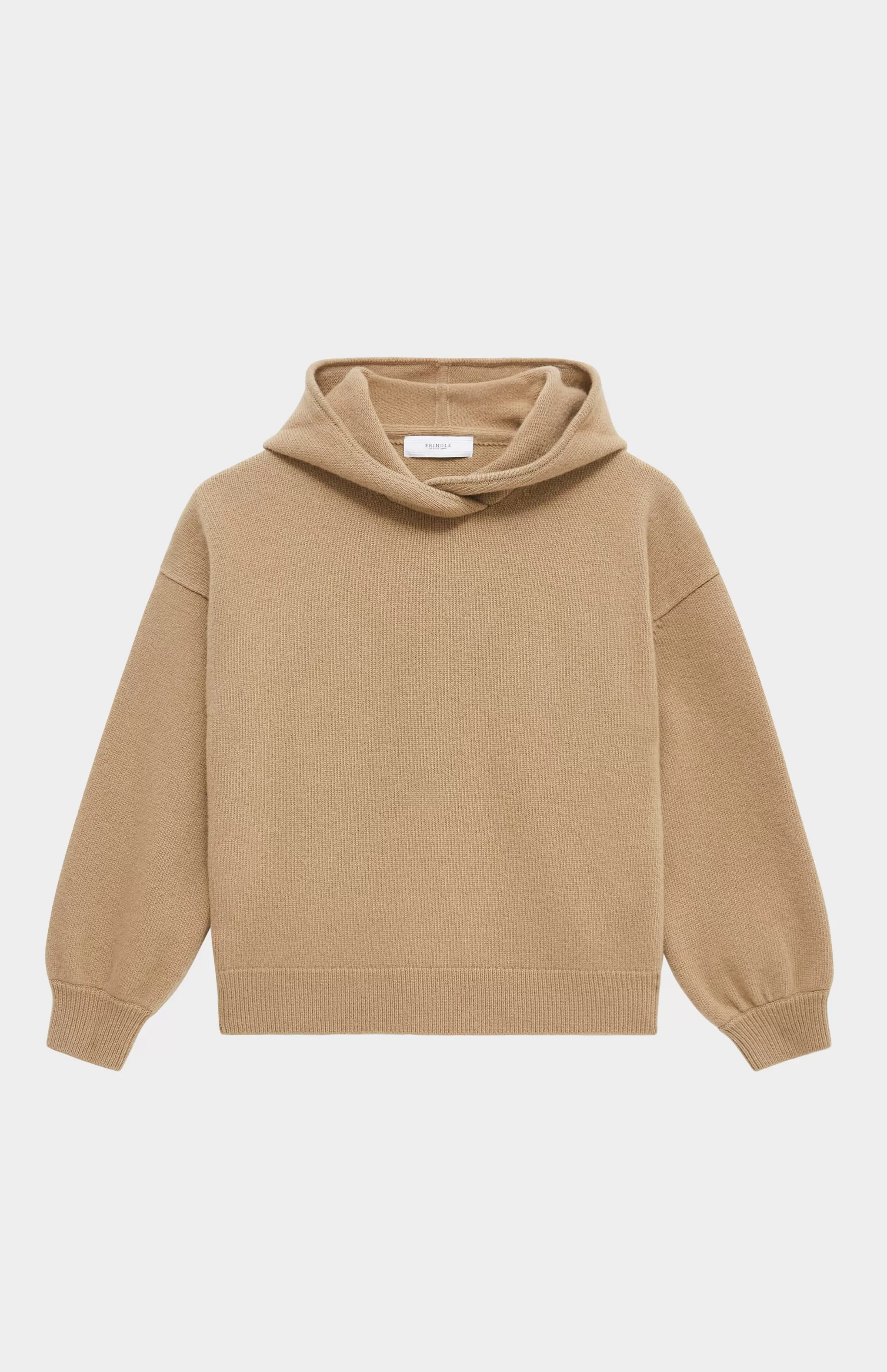 Flash Sale Women's Cashmere Blend Hoodie In Camel Men/Women Loungewear