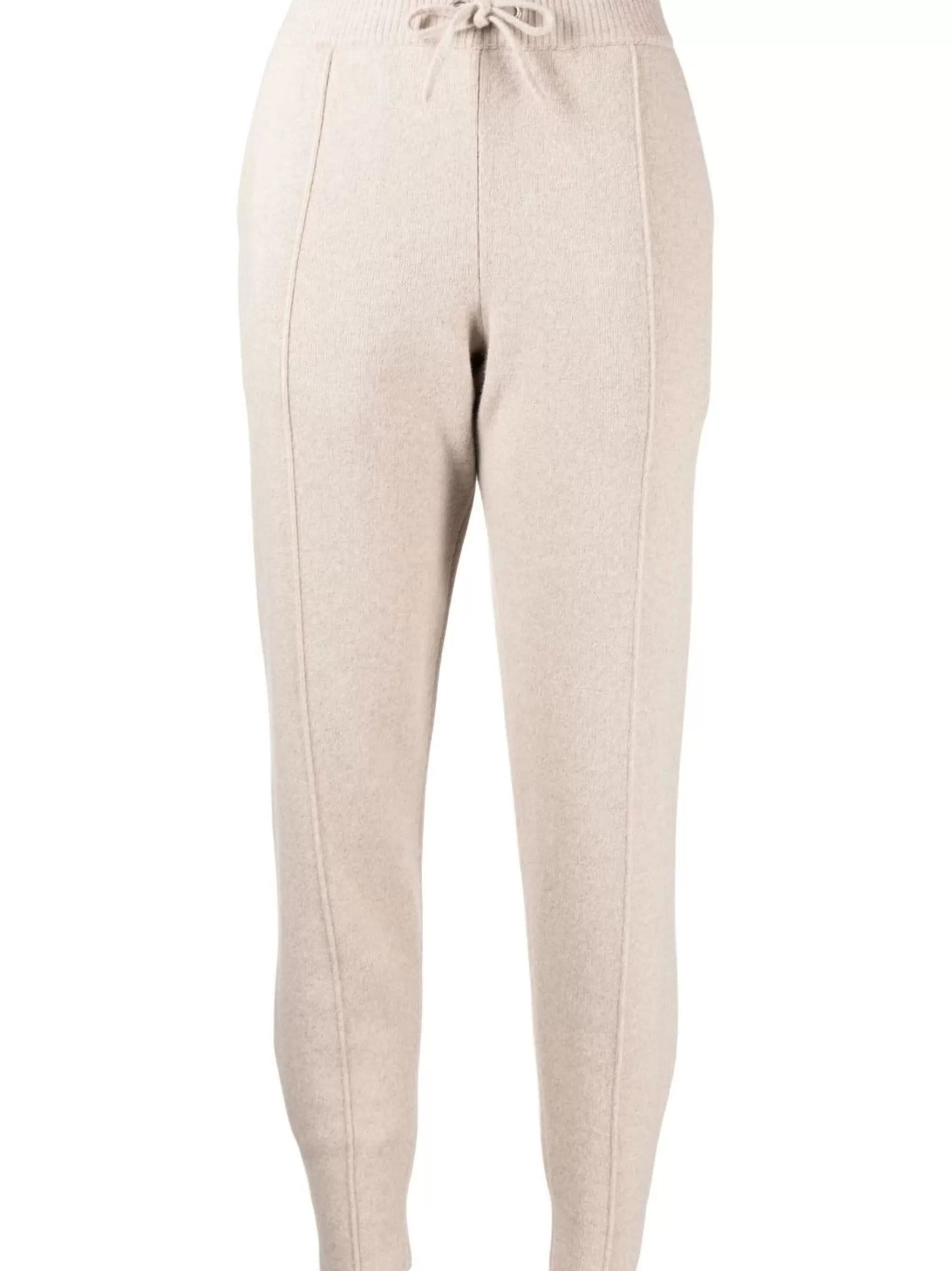 Sale Women's Cashmere Blend Joggers In Stone Melange Men/Women Loungewear