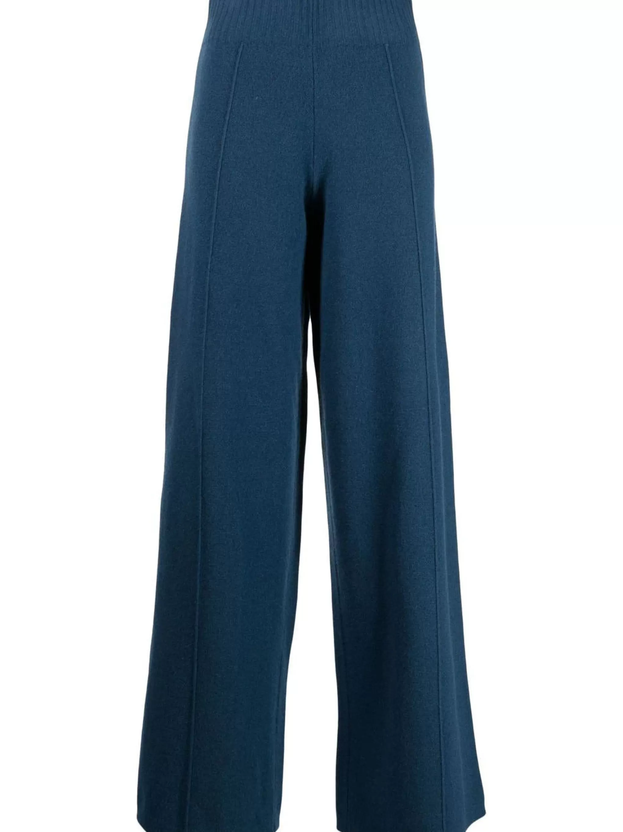 Outlet Women's Cashmere Blend Trousers In Night Sky Men/Women Trousers