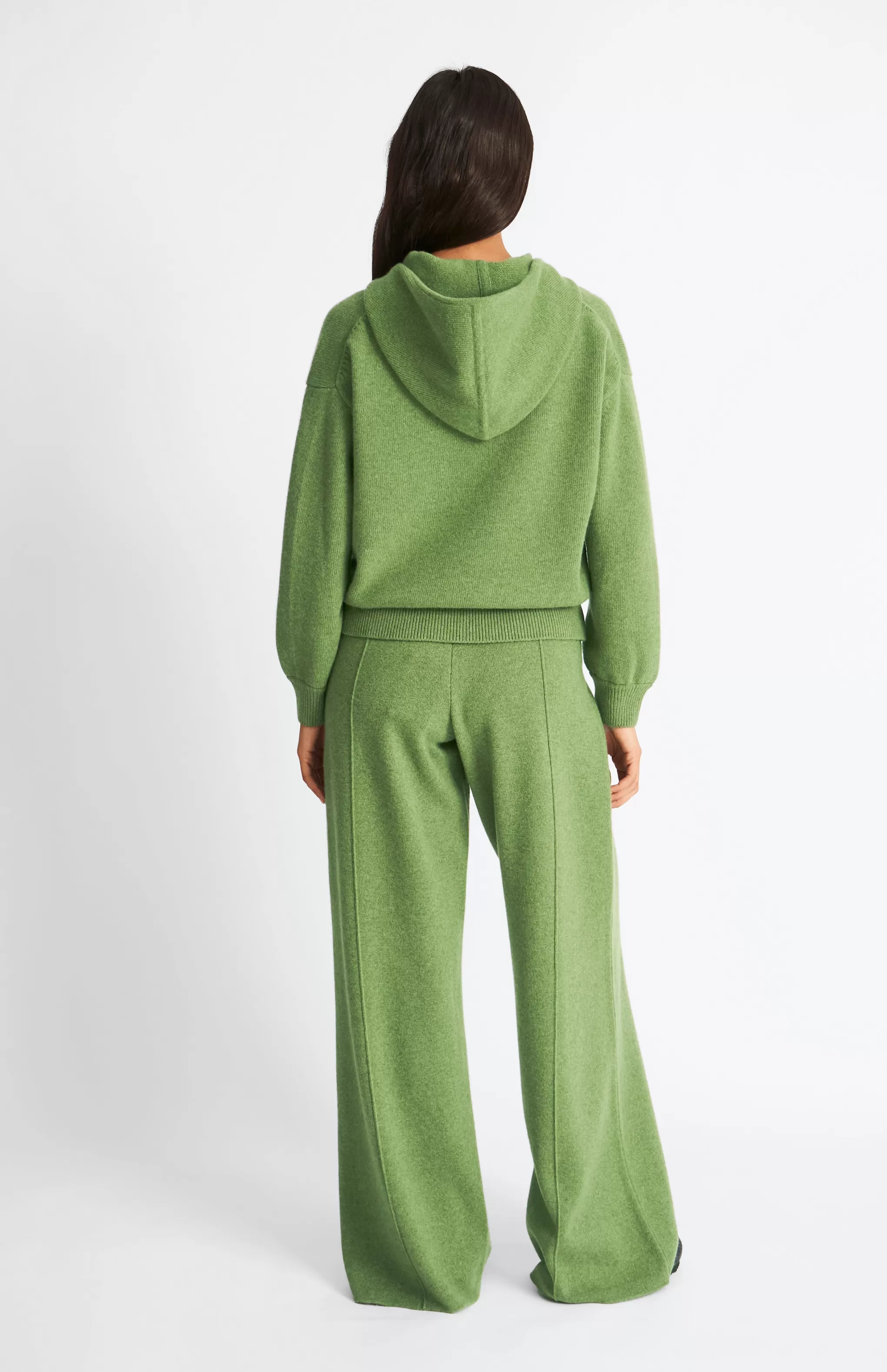 Online Women's Cashmere Blend Trousers In Wood Sage Men/Women Loungewear