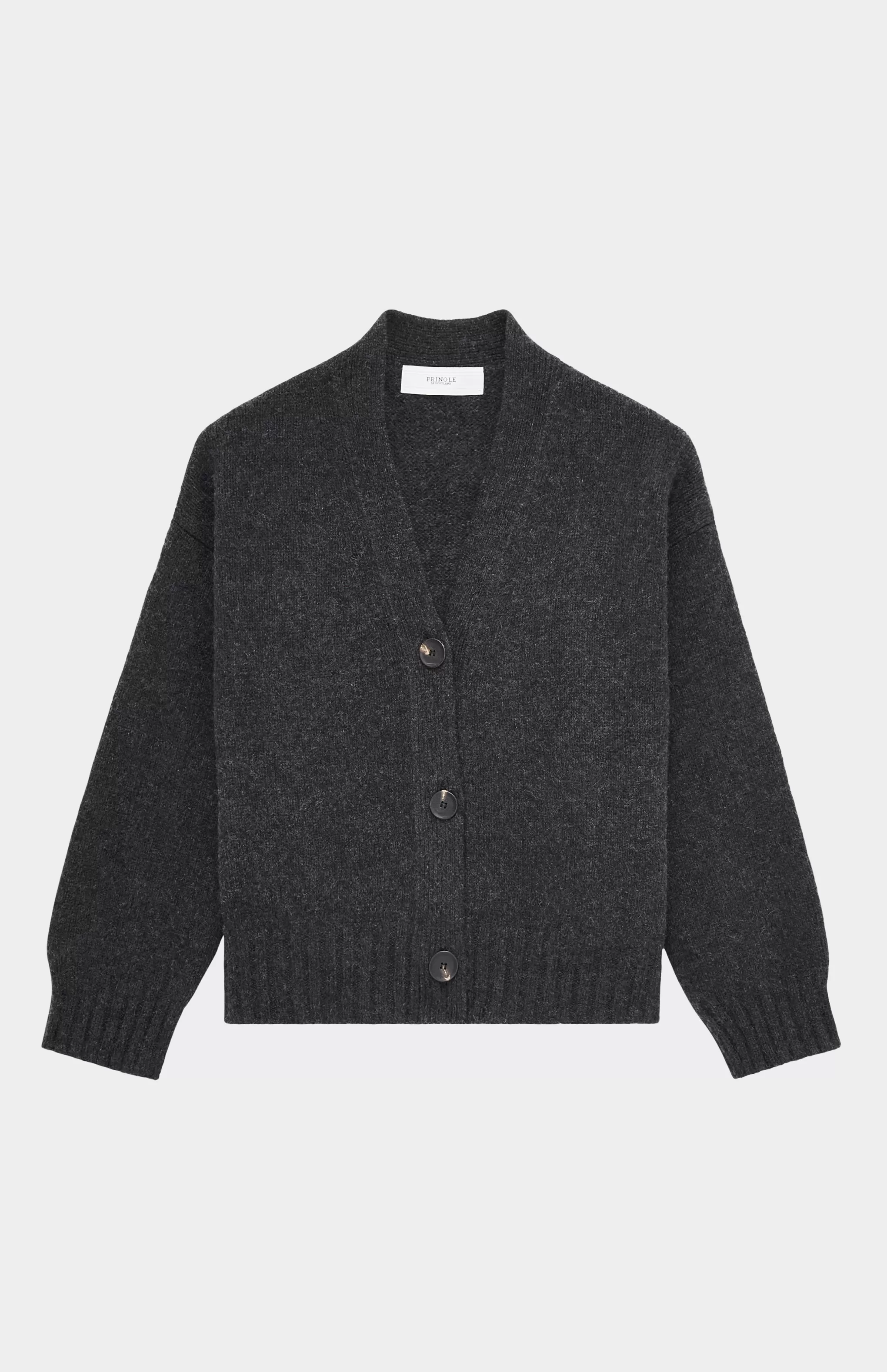Shop Women's Cropped Cosy Cashmere Cardigan In Charcoal Men/Women Gifts For Women