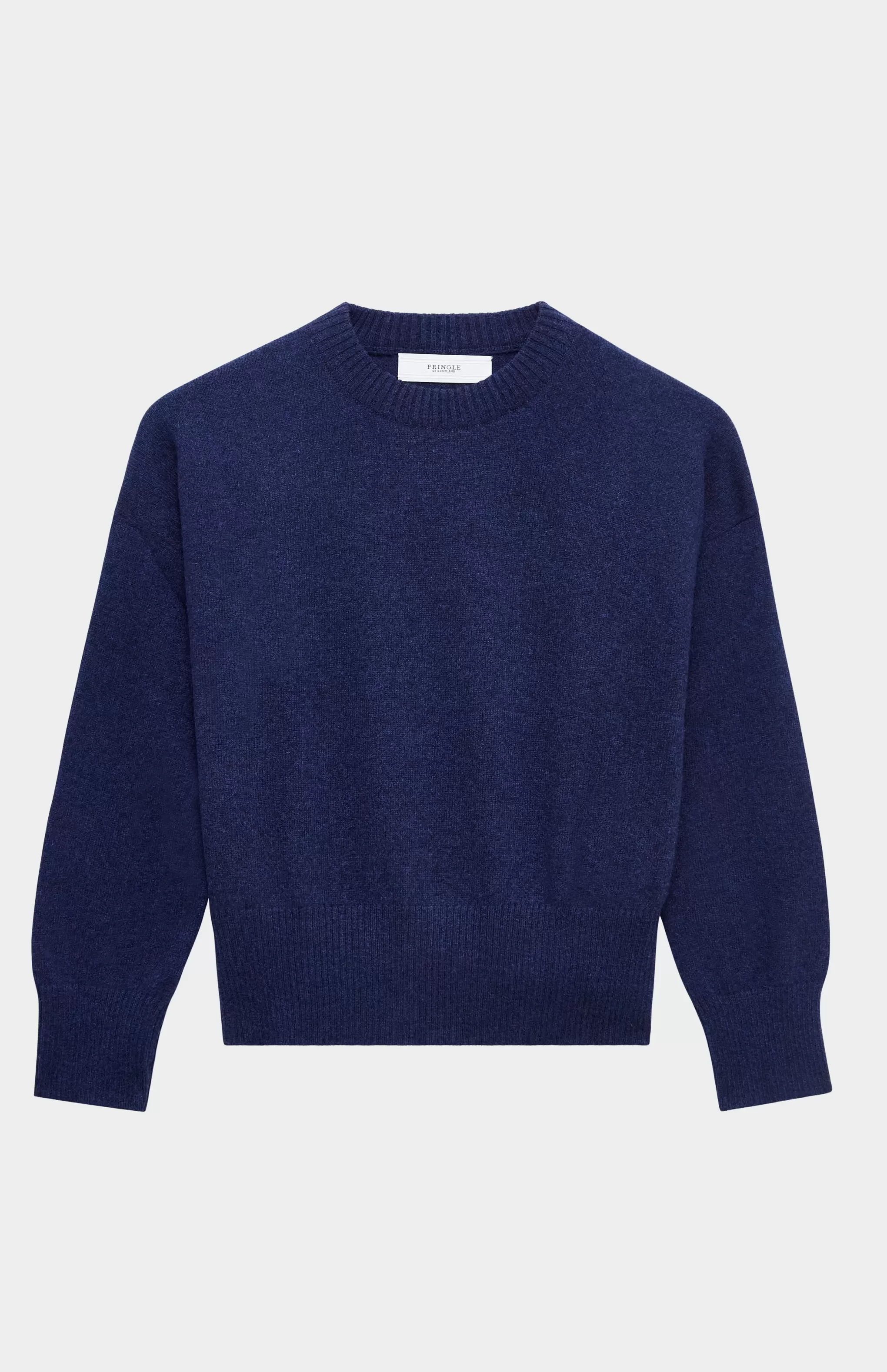 Outlet Women's Lightweight Round Neck Cashmere Jumper In Inkwell Men/Women Classic Cashmere