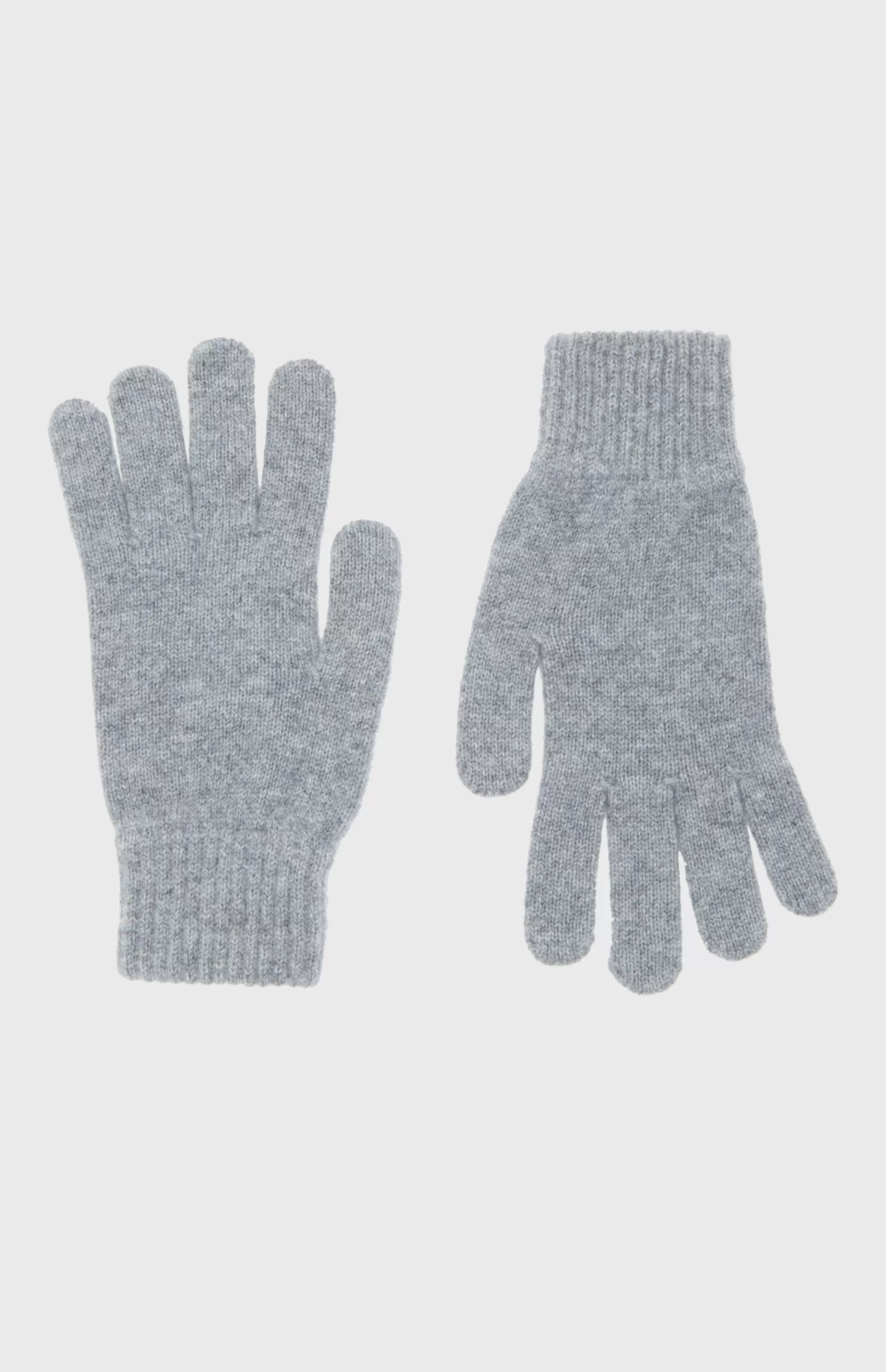 Online Women's Scottish Cashmere Gloves In Flannel Grey Men/Women Gifts For Women