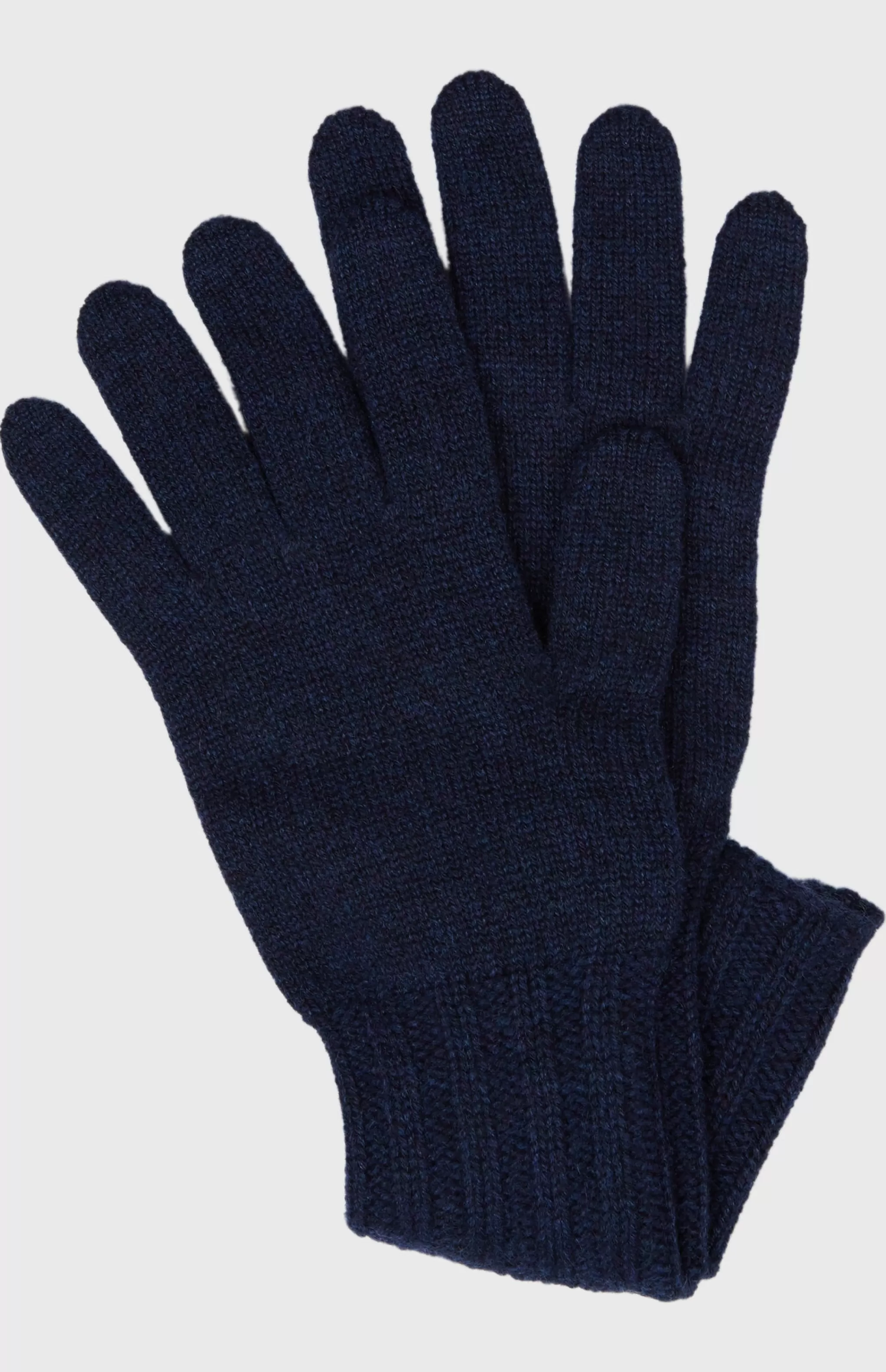 Shop Women's Scottish Cashmere Gloves In Navy Men/Women Gifts For Women