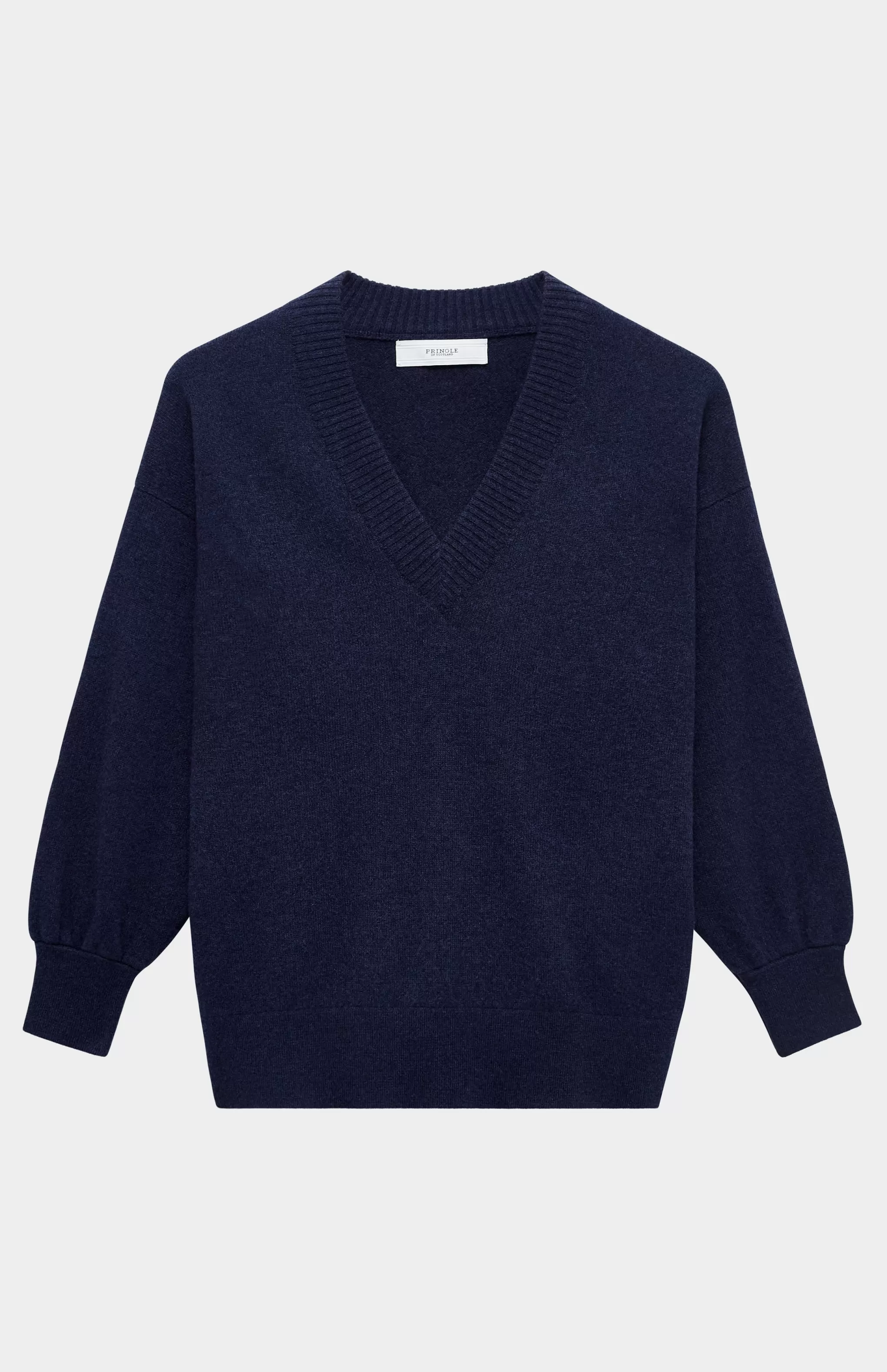 Cheap Women's V Neck Lightweight Cashmere Jumper In Inkwell Men/Women Classic Cashmere